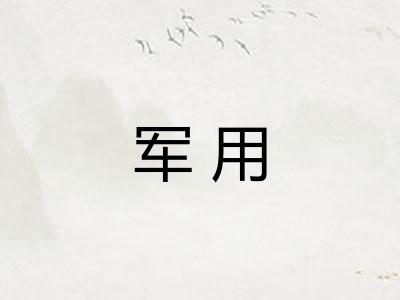 军用
