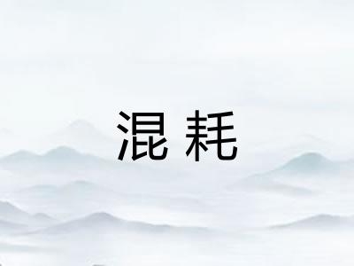 混耗
