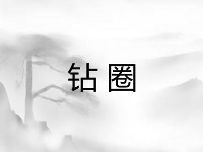 钻圈