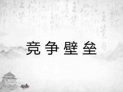 竞争壁垒