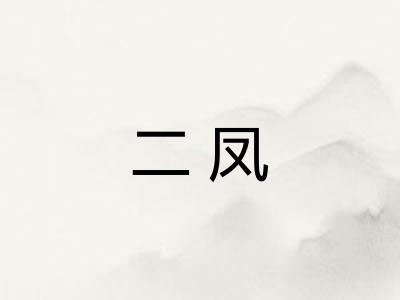 二凤