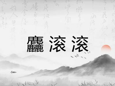 麤滚滚