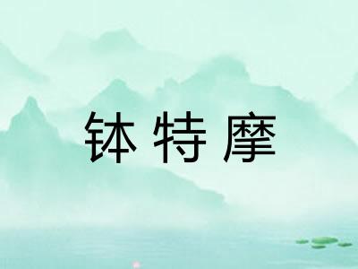 钵特摩