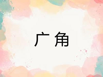 广角