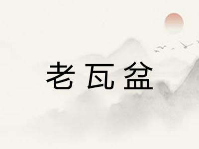 老瓦盆
