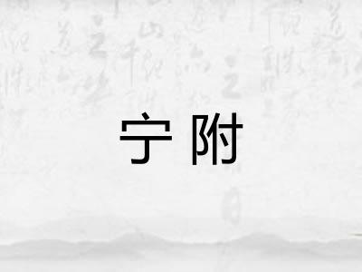 宁附