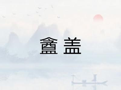 盦盖