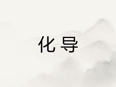 化导