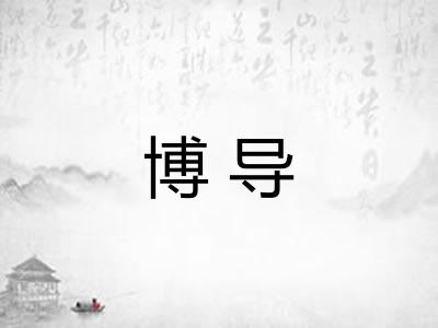 博导
