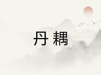 丹耦