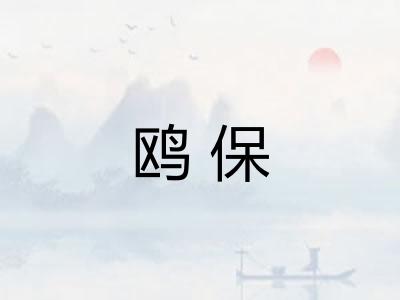 鸥保