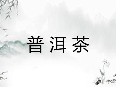 普洱茶