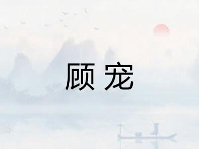 顾宠