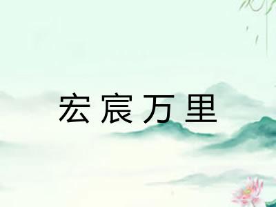 宏宸万里
