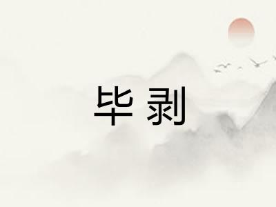 毕剥
