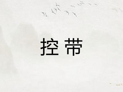控带