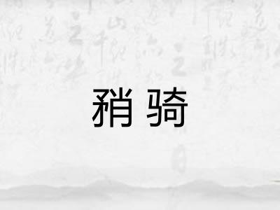 矟骑