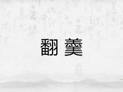 翻羹