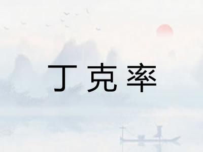 丁克率