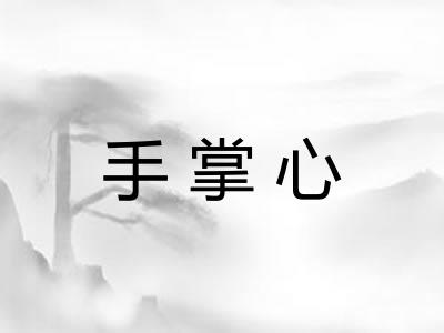 手掌心