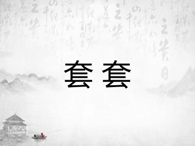 套套