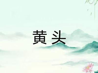 黄头