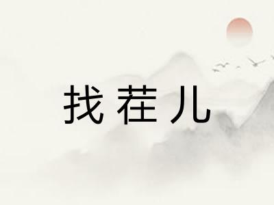 找茬儿