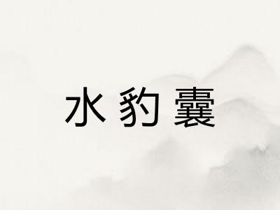 水豹囊