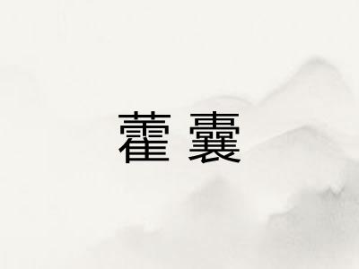 藿囊
