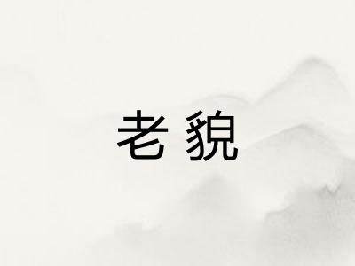 老貌