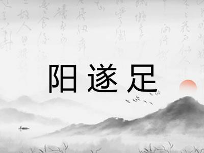 阳遂足
