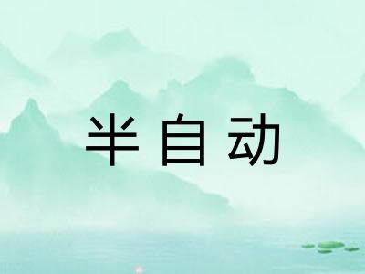 半自动