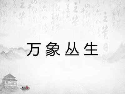 万象丛生