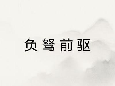 负驽前驱