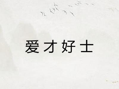 爱才好士