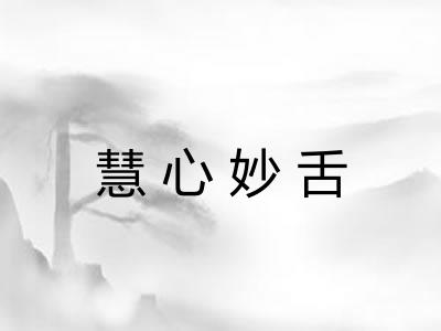慧心妙舌