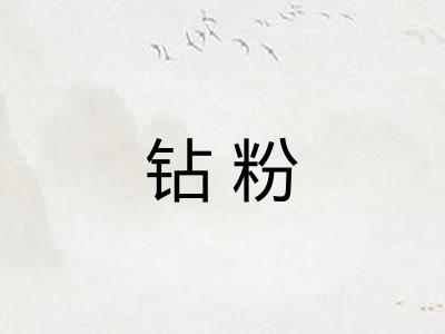 钻粉
