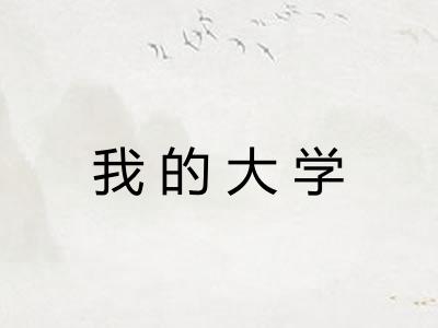我的大学