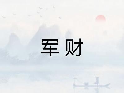 军财