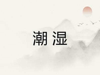 潮湿