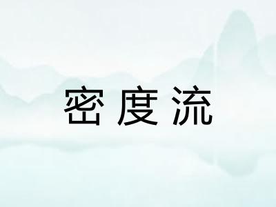 密度流