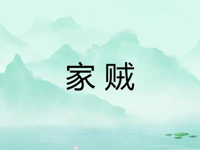 家贼