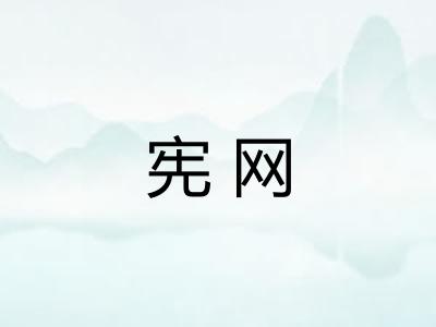 宪网
