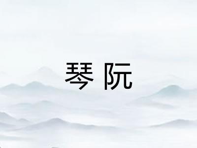 琴阮