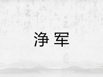 浄军
