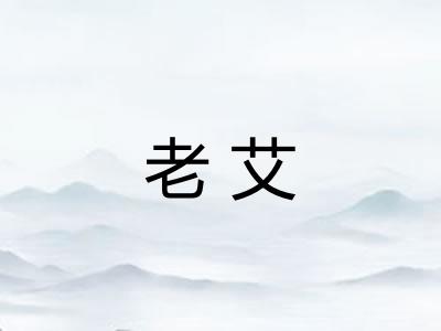 老艾
