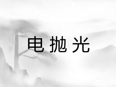 电抛光