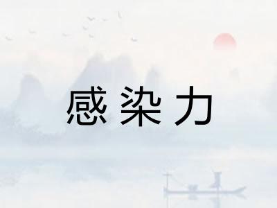感染力