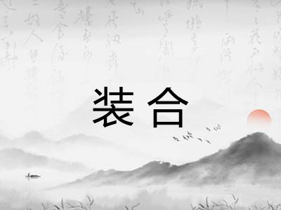 装合