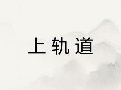 上轨道